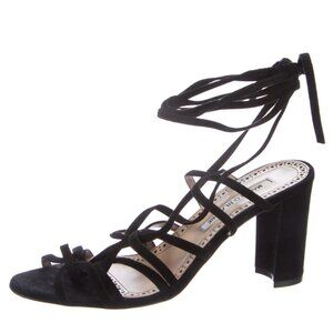 Manolo Blahnik Jena Lace up Sandal
